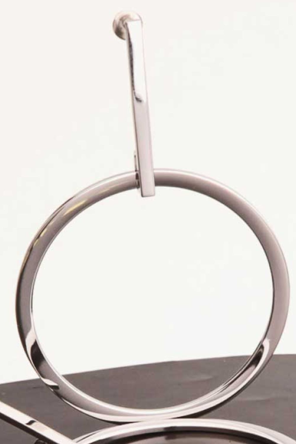 Stainless Steel Hoop Drop Earrings