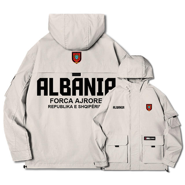 Republic of Albania ALB hooded coat streetwear
